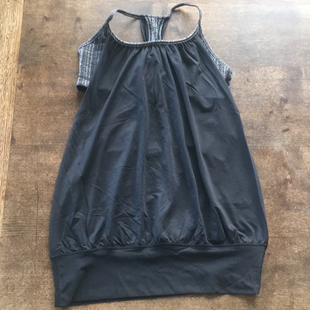 Racerback workout tank by Lulu Lemon.